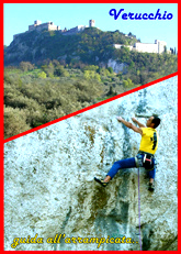 Verucchio guida all'arrampicata di Giovanni Renzi